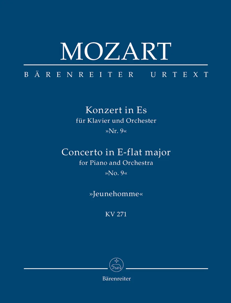 Cover: 9790006202102 | Piano Concerto No.9 In E-Flat K.271 - Jeunehomme | KV271 "Jeunehomme"