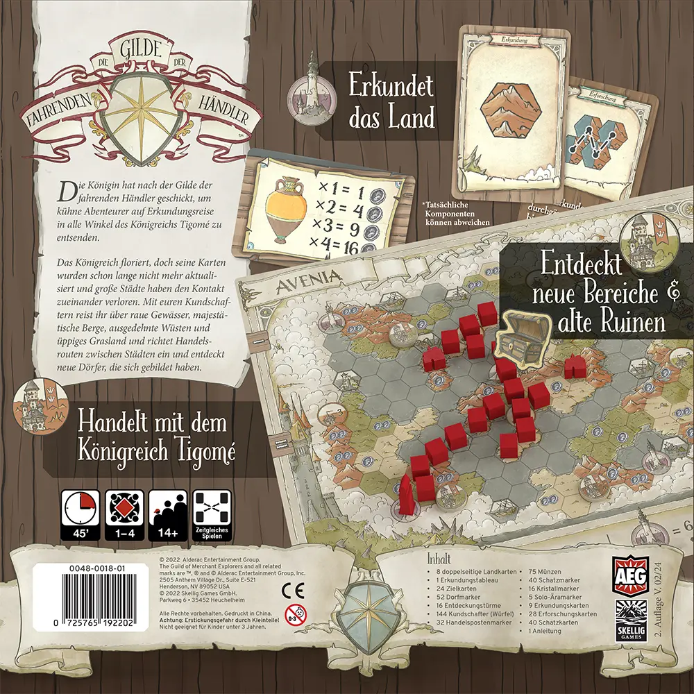 Bild: 725765192202 | Die Gilde der Fahrenden Händler | Spiel | SKE48018 | Deutsch | 2024
