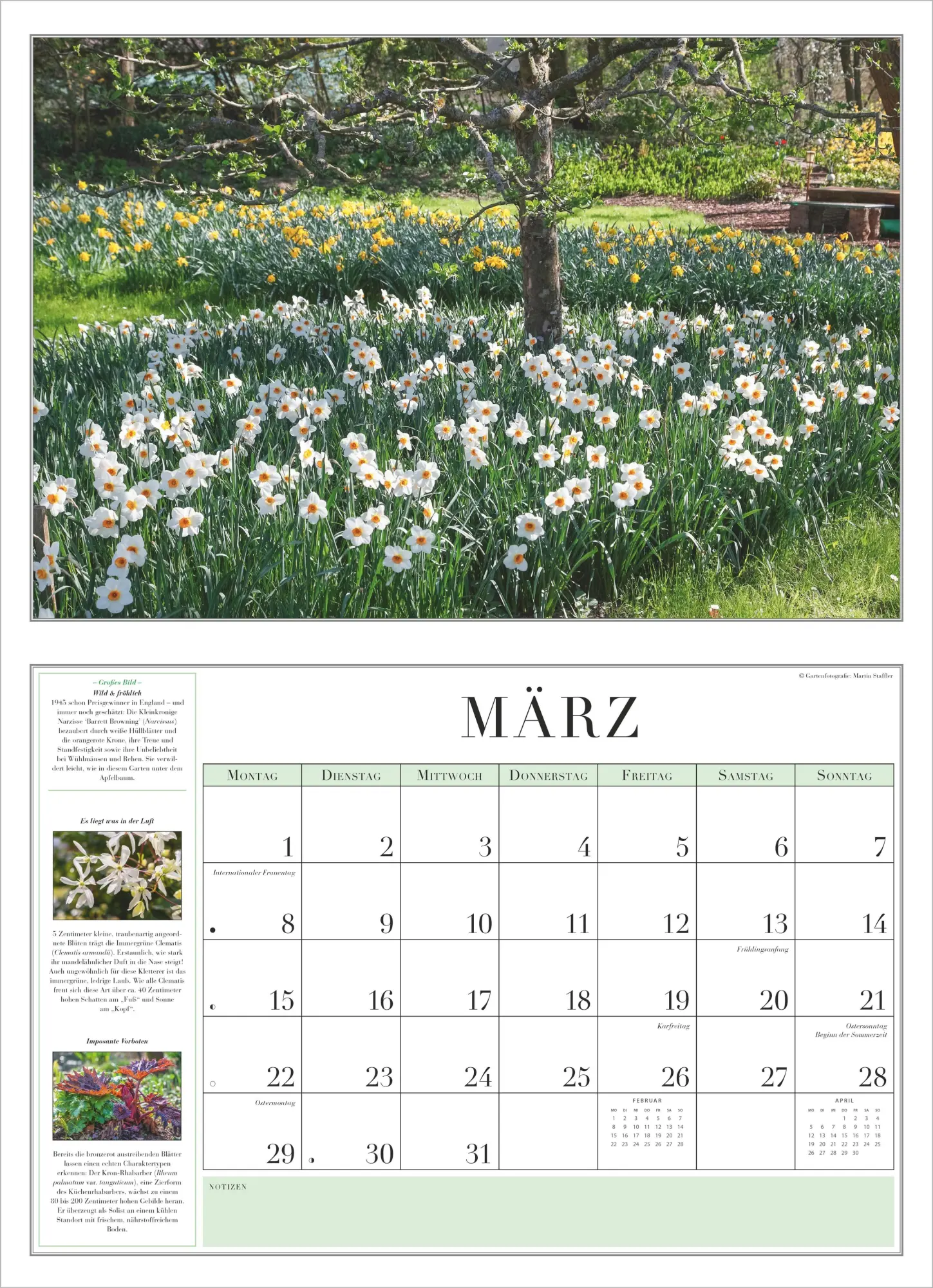 Bild: 4069095012202 | Garten-Kalender 2027 | Neumann Verlage GmbH &amp; Co KG | Kalender | 14 S.