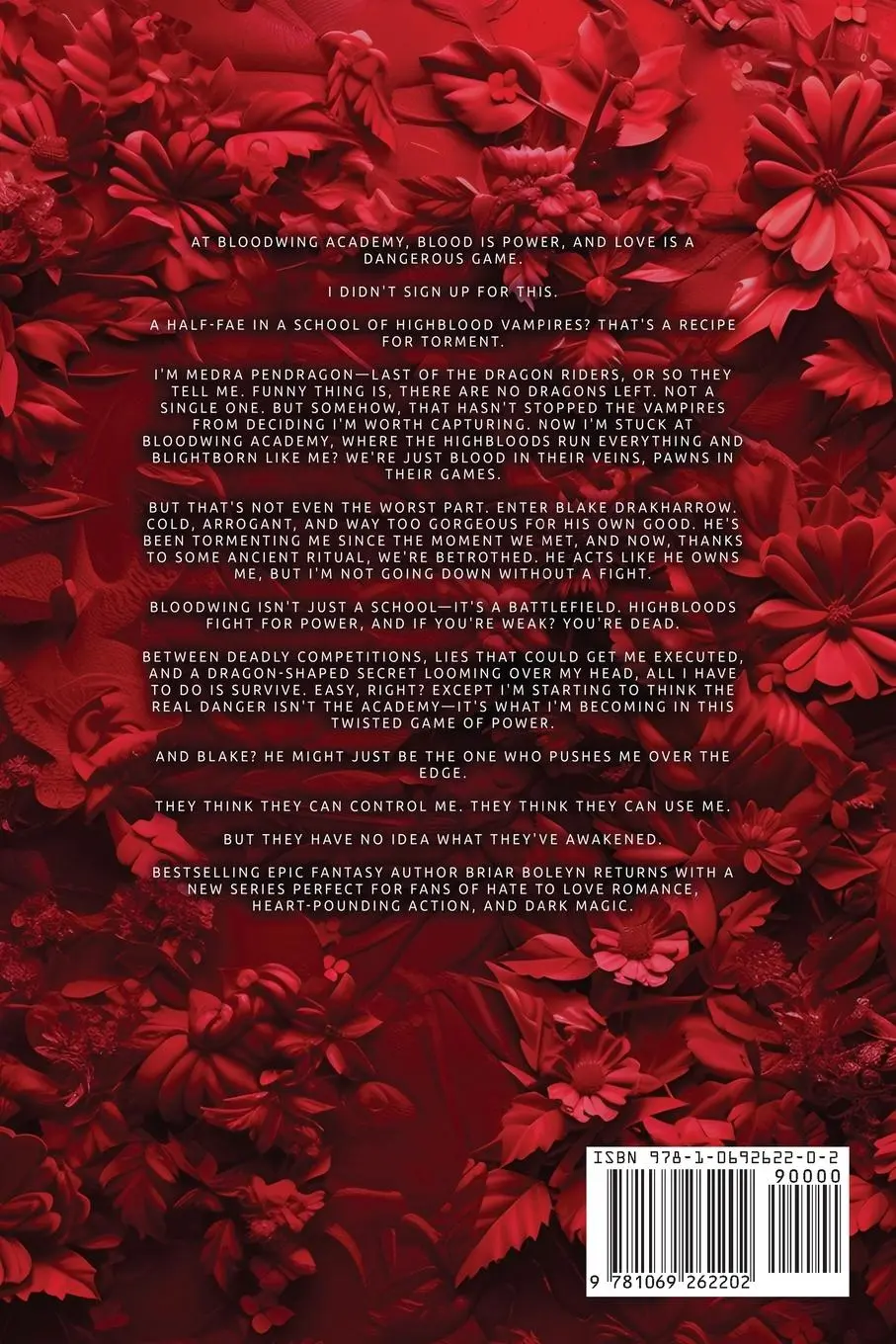 Rückseite: 9781069262202 | On Wings of Blood | Briar Boleyn | Taschenbuch | Englisch | 2024
