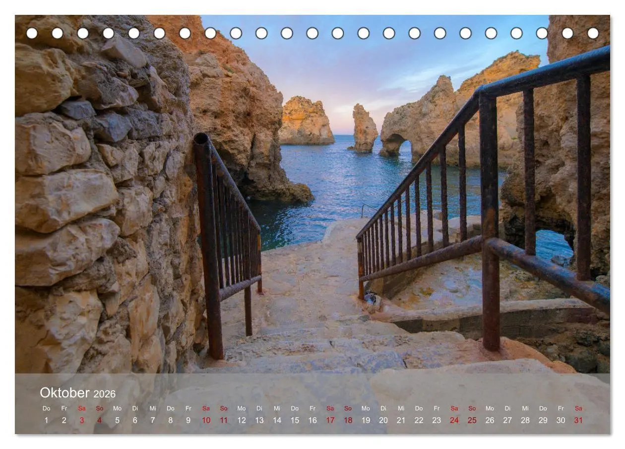 Bild: 9783457522202 | Portugal 100 Prozent (Tischkalender 2026 DIN A5 quer), CALVENDO...