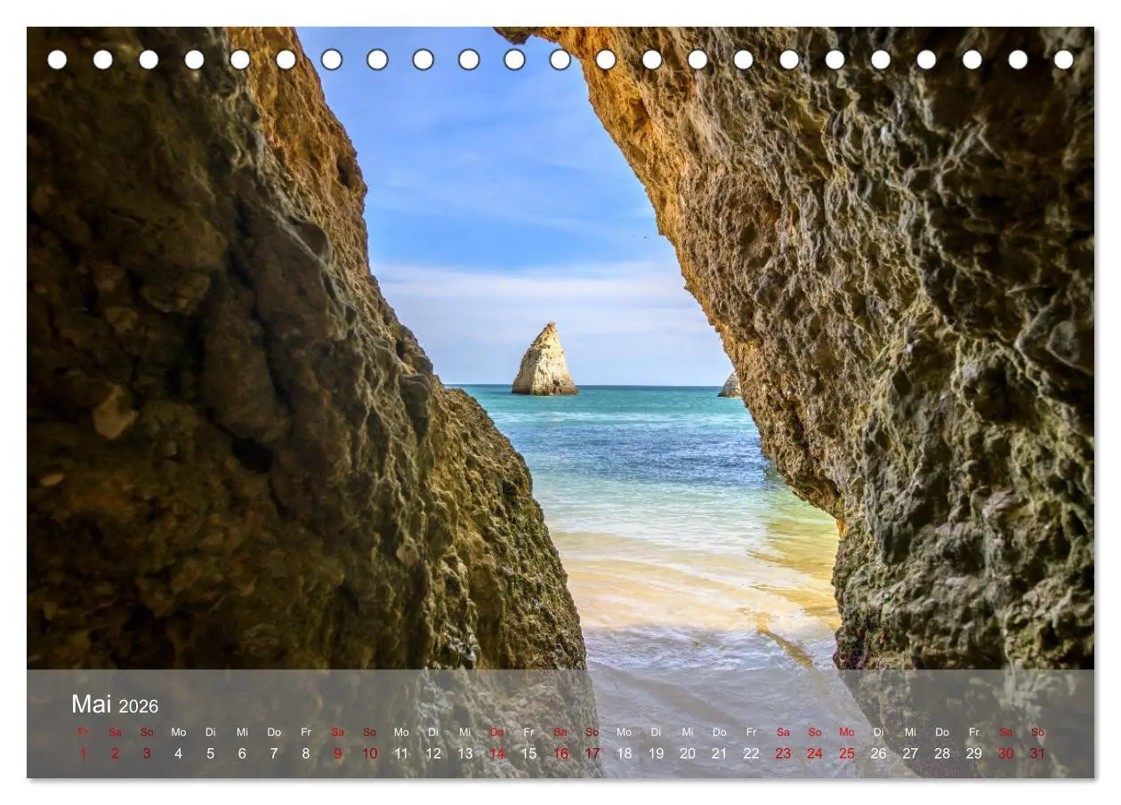 Bild: 9783457522202 | Portugal 100 Prozent (Tischkalender 2026 DIN A5 quer), CALVENDO...