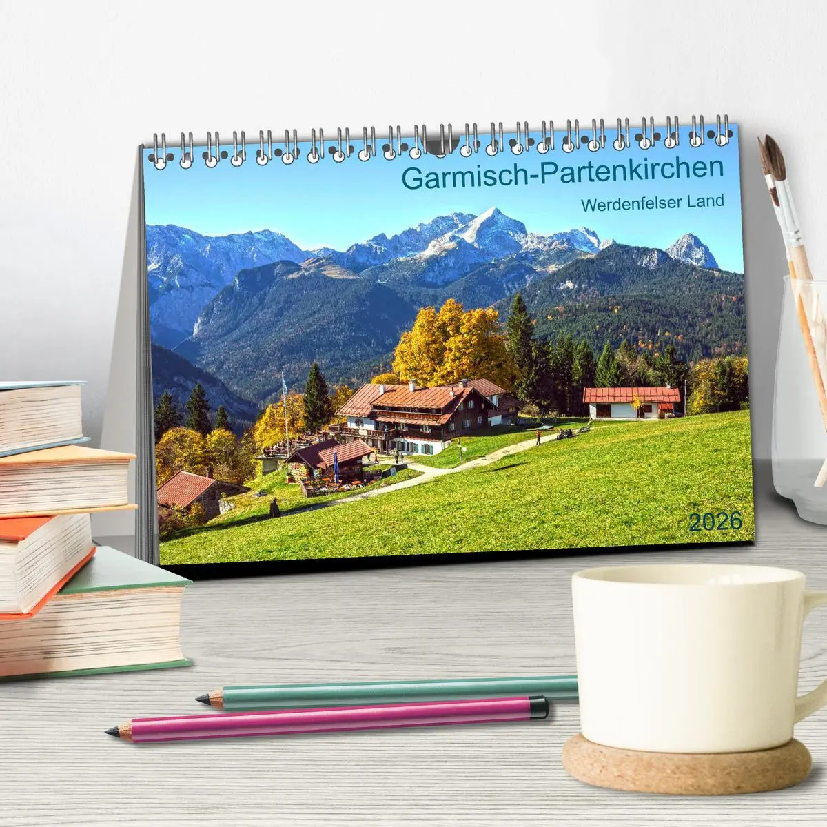 Bild: 9783457762202 | Garmisch-Partenkirchen Werdenfelser Land (Tischkalender 2026 DIN A5...