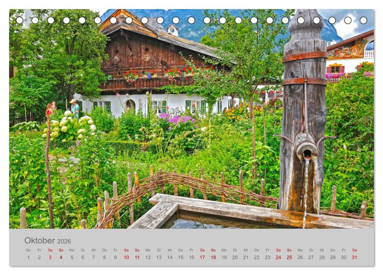 Bild: 9783457762202 | Garmisch-Partenkirchen Werdenfelser Land (Tischkalender 2026 DIN A5...