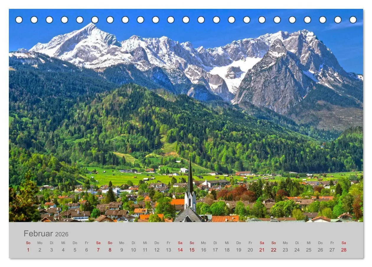 Bild: 9783457762202 | Garmisch-Partenkirchen Werdenfelser Land (Tischkalender 2026 DIN A5...