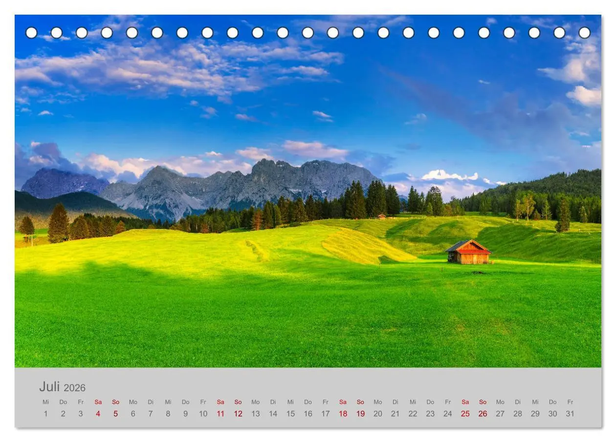 Bild: 9783457762202 | Garmisch-Partenkirchen Werdenfelser Land (Tischkalender 2026 DIN A5...