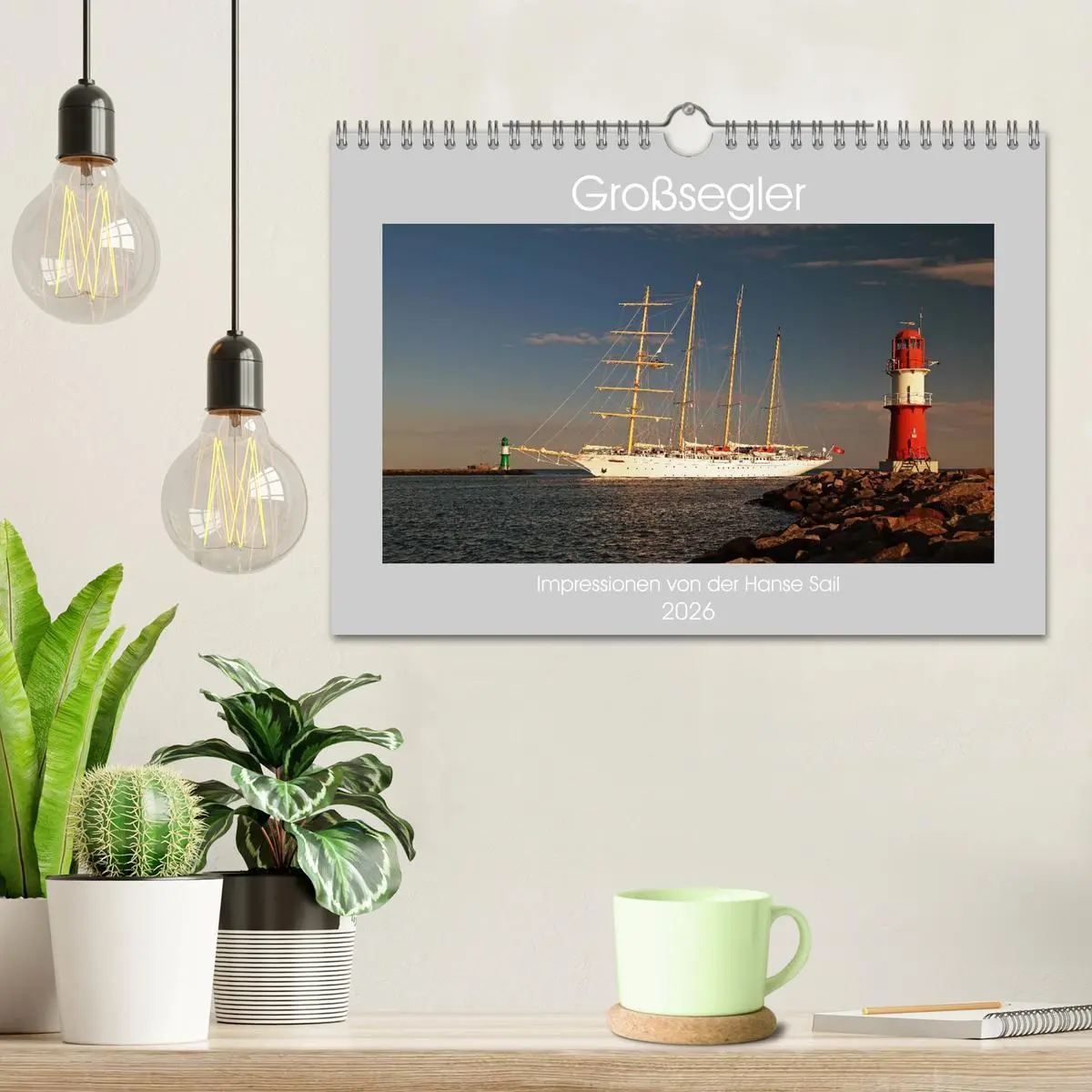 Bild: 9783516162202 | Großsegler (Wandkalender 2026 DIN A4 quer), CALVENDO Monatskalender