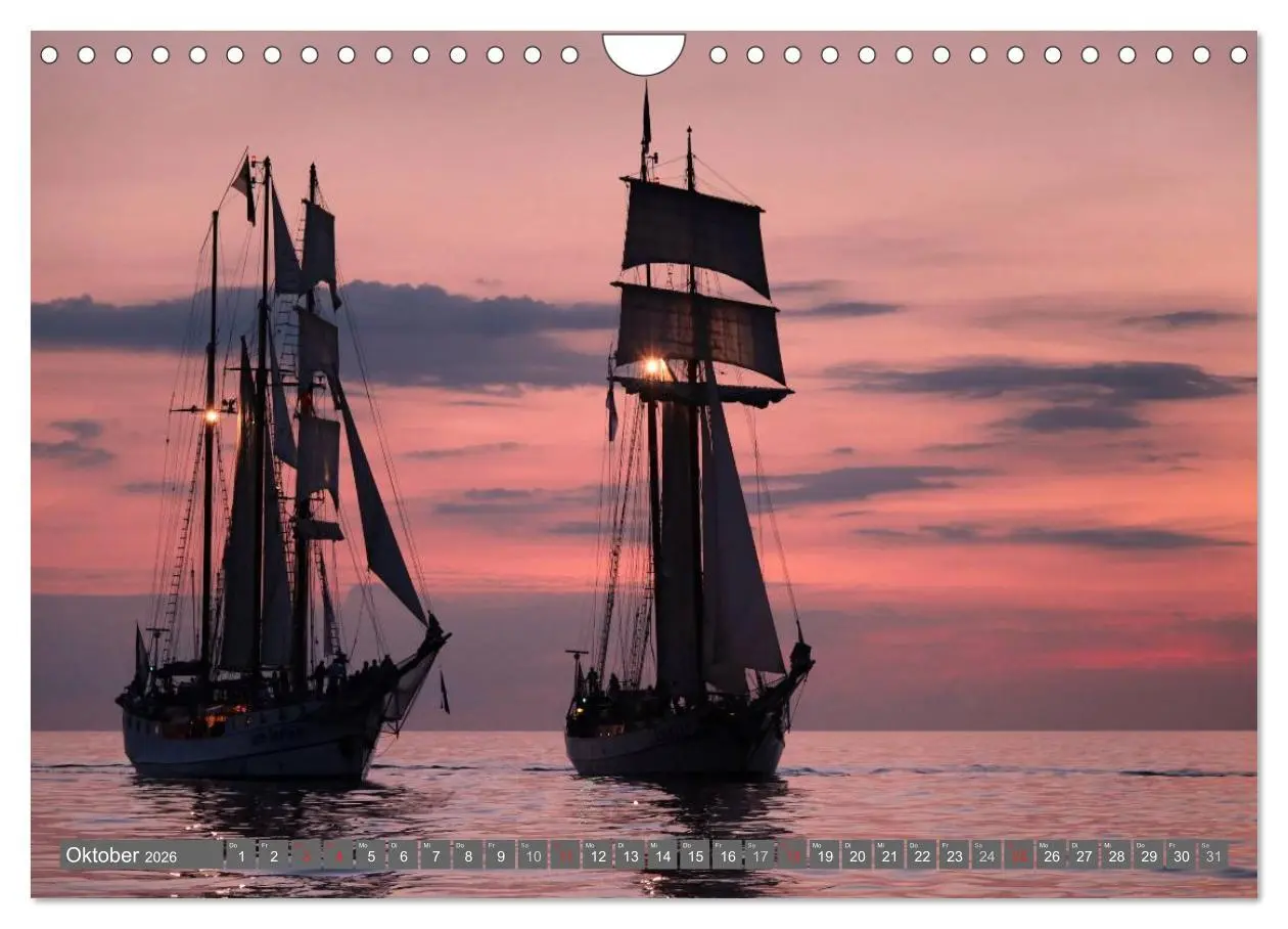 Bild: 9783516162202 | Großsegler (Wandkalender 2026 DIN A4 quer), CALVENDO Monatskalender
