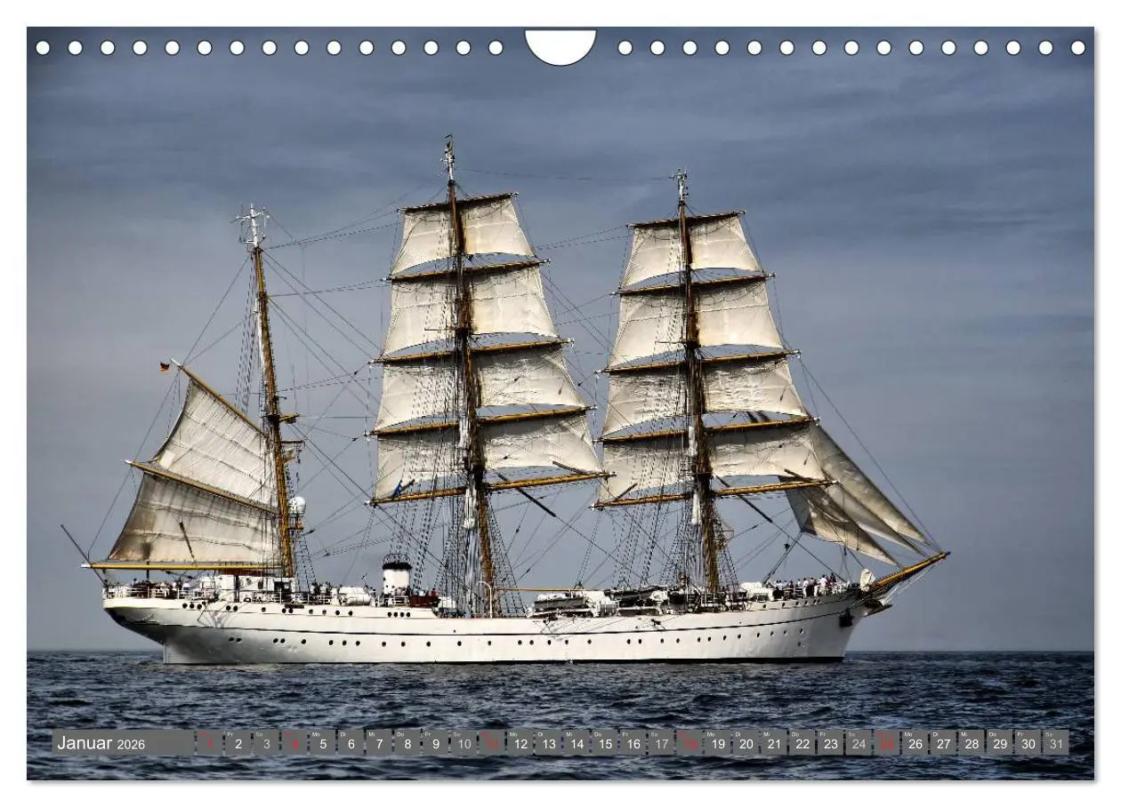 Bild: 9783516162202 | Großsegler (Wandkalender 2026 DIN A4 quer), CALVENDO Monatskalender