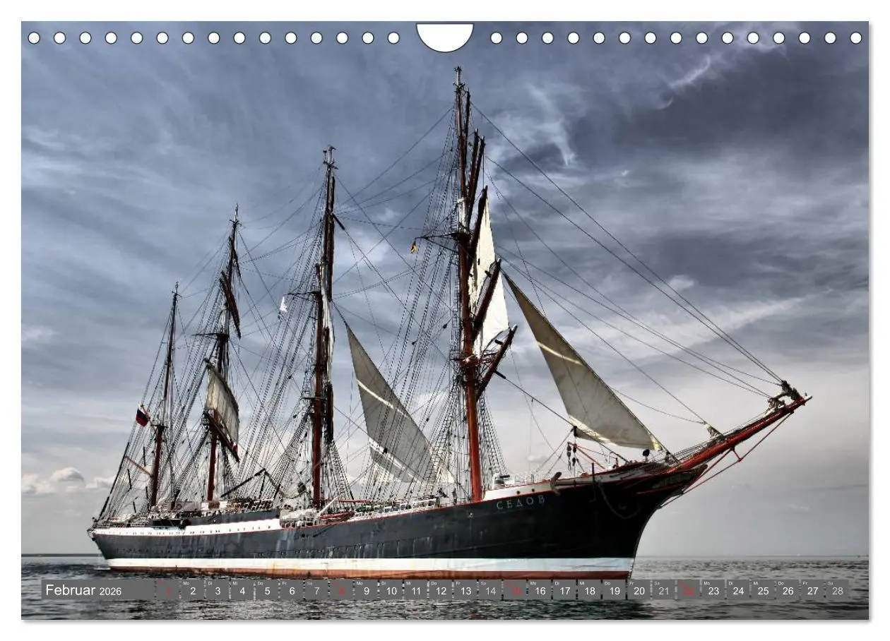 Bild: 9783516162202 | Großsegler (Wandkalender 2026 DIN A4 quer), CALVENDO Monatskalender