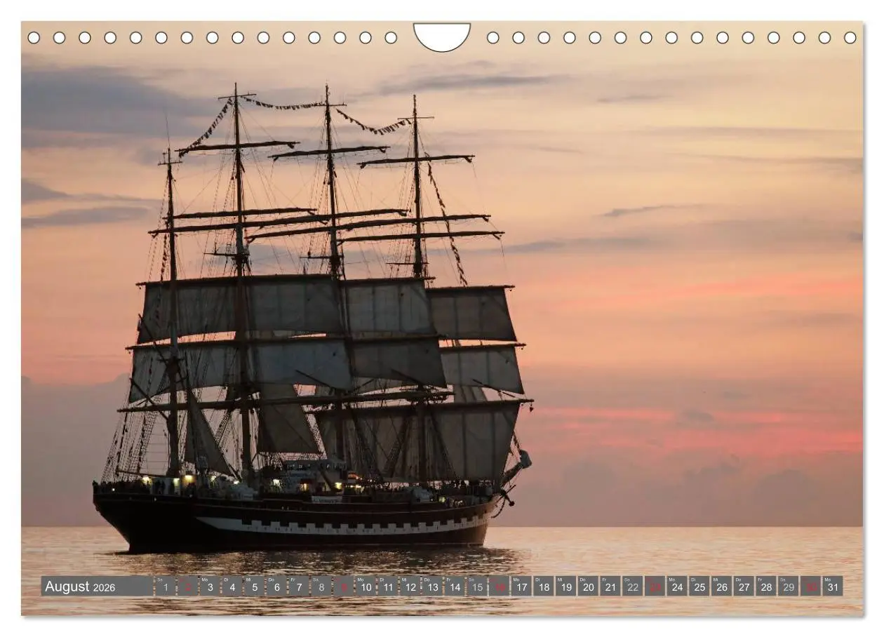 Bild: 9783516162202 | Großsegler (Wandkalender 2026 DIN A4 quer), CALVENDO Monatskalender
