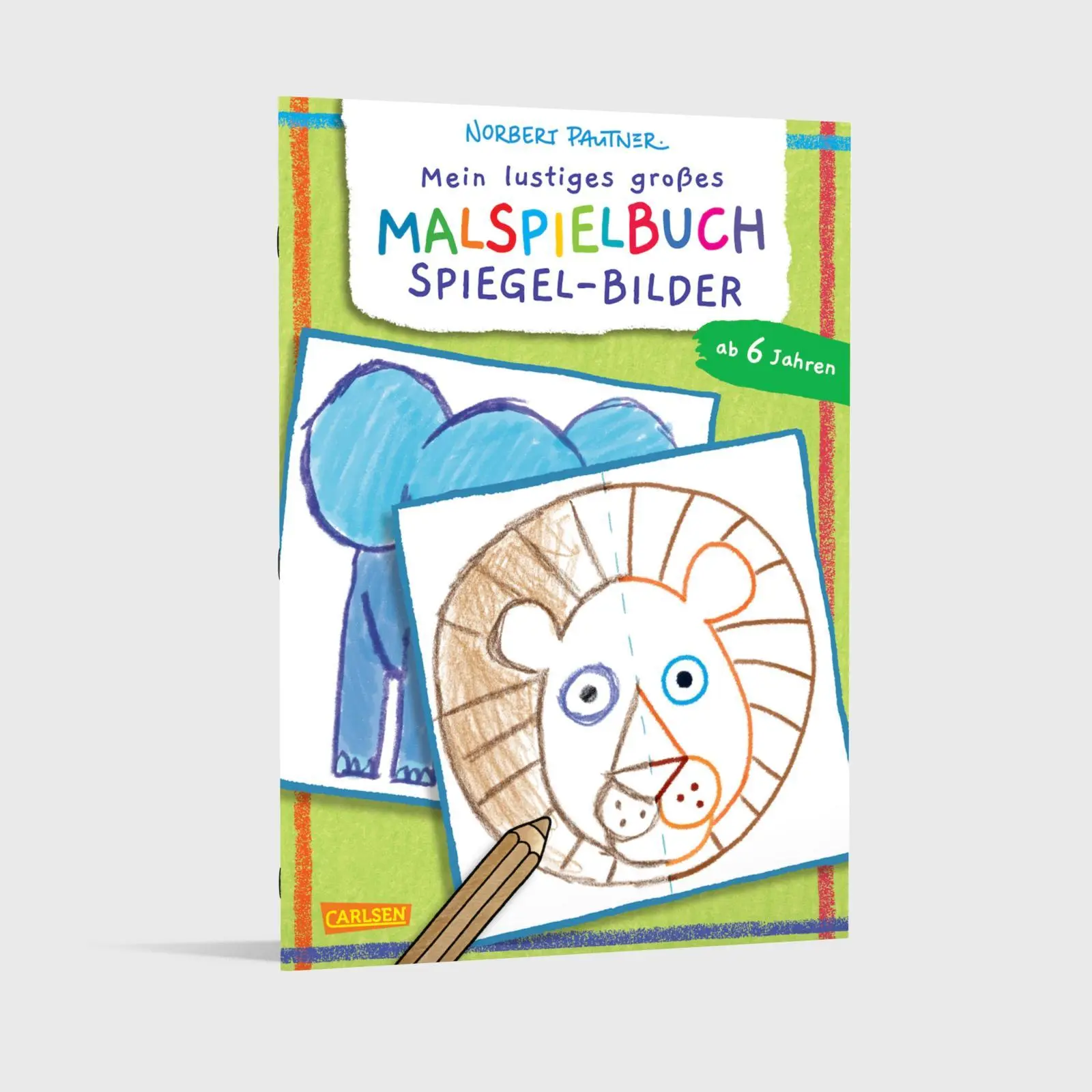 Bild: 9783551192202 | Mein lustiges großes Malspielbuch: Spiegel-Bilder (ab 6 Jahren) | Buch