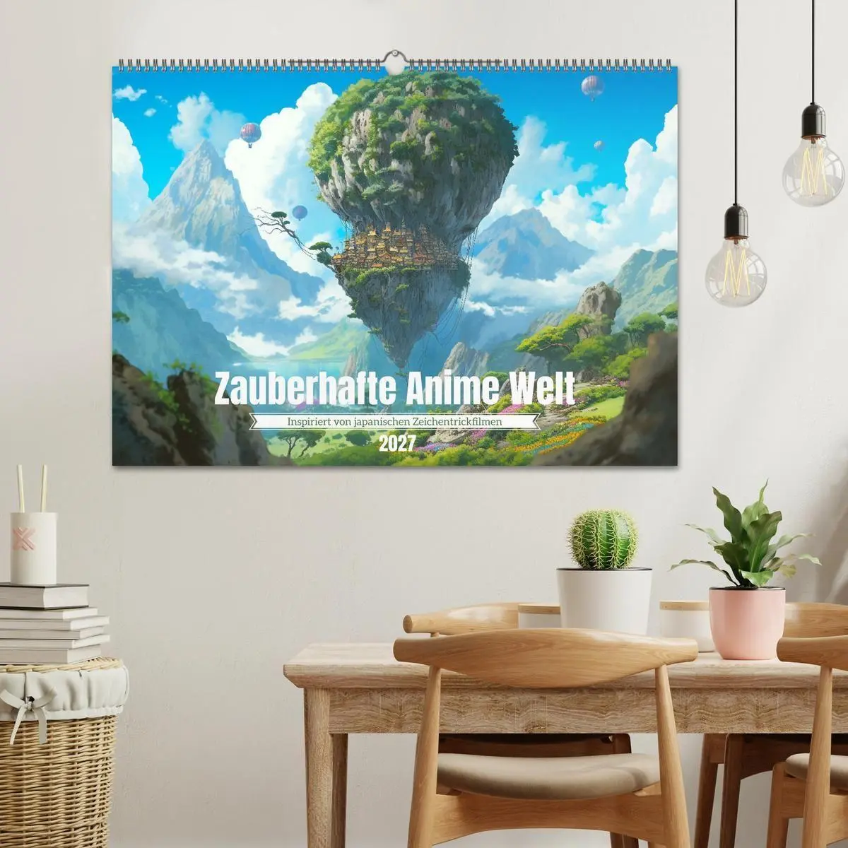 Bild: 9783569322202 | Zauberhafte Anime Welt (Wandkalender 2027 DIN A2 quer), CALVENDO...