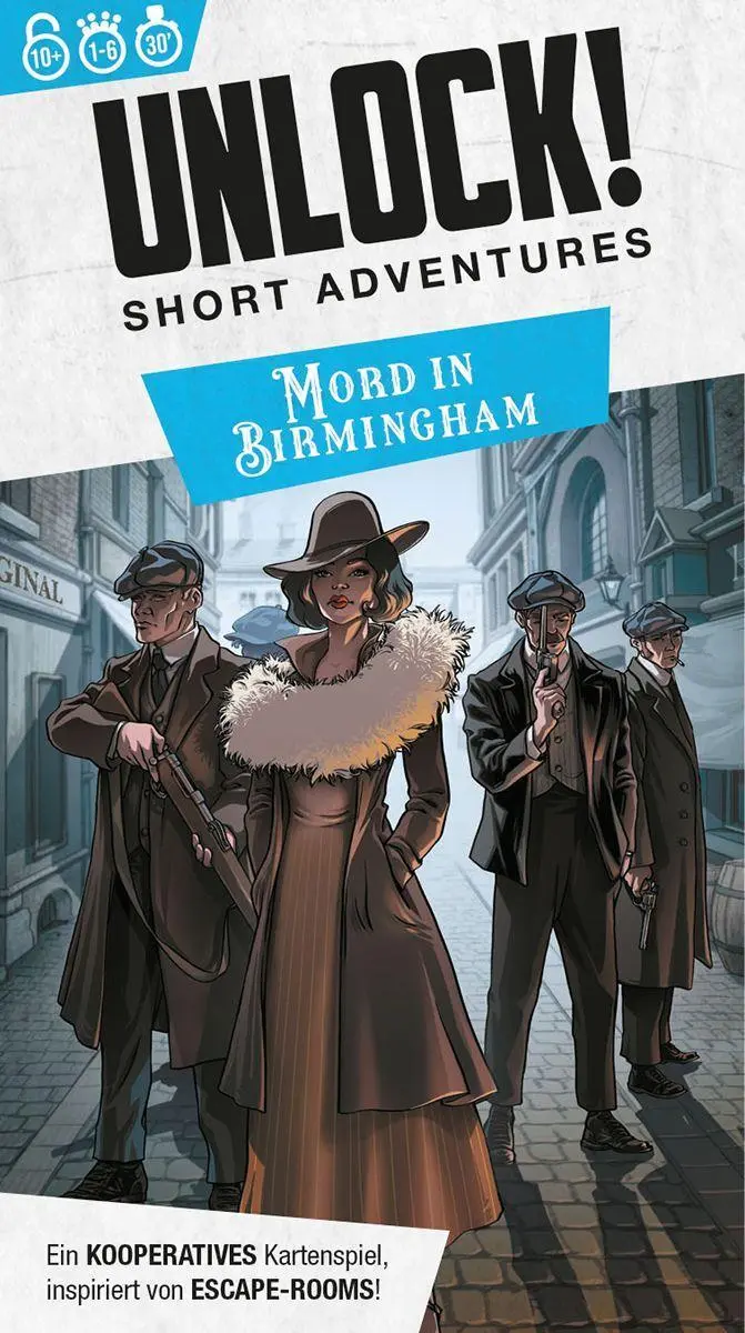Cover: 3558380122302 | Unlock! Short Adventures: Mord in Birmingham | Cyril Demaegd (u. a.)