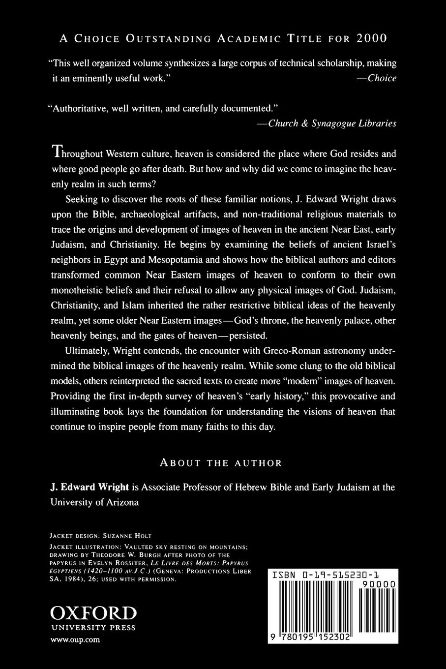 Rückseite: 9780195152302 | The Early History of Heaven | J. Edward Wright | Taschenbuch | 2002