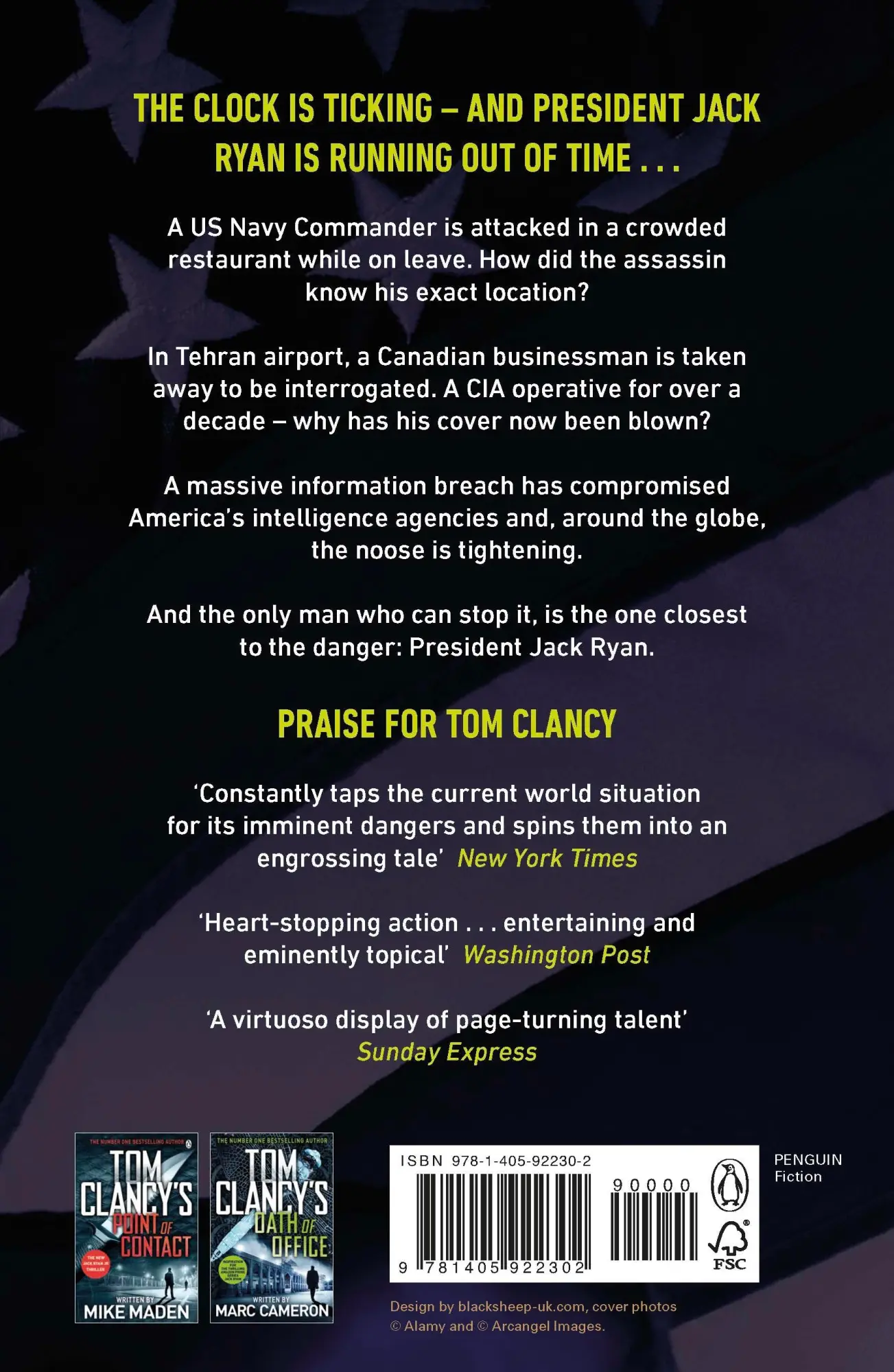 Rückseite: 9781405922302 | Tom Clancy's True Faith and Allegiance | Mark Greaney | Taschenbuch