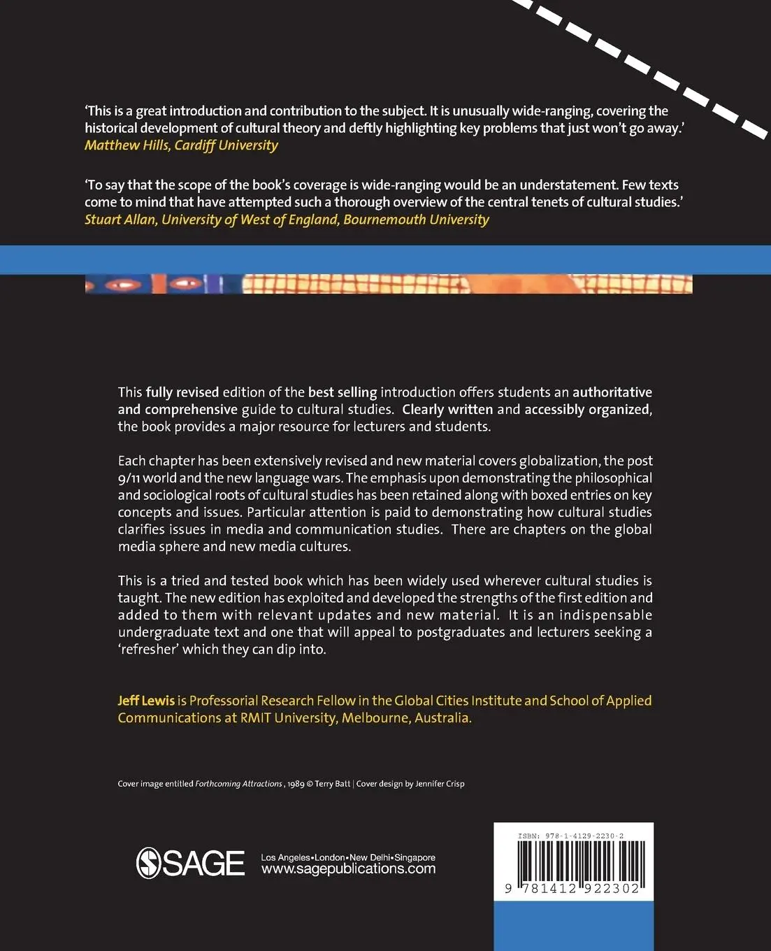 Rückseite: 9781412922302 | Cultural Studies | The Basics | Jeff Lewis | Taschenbuch | Englisch