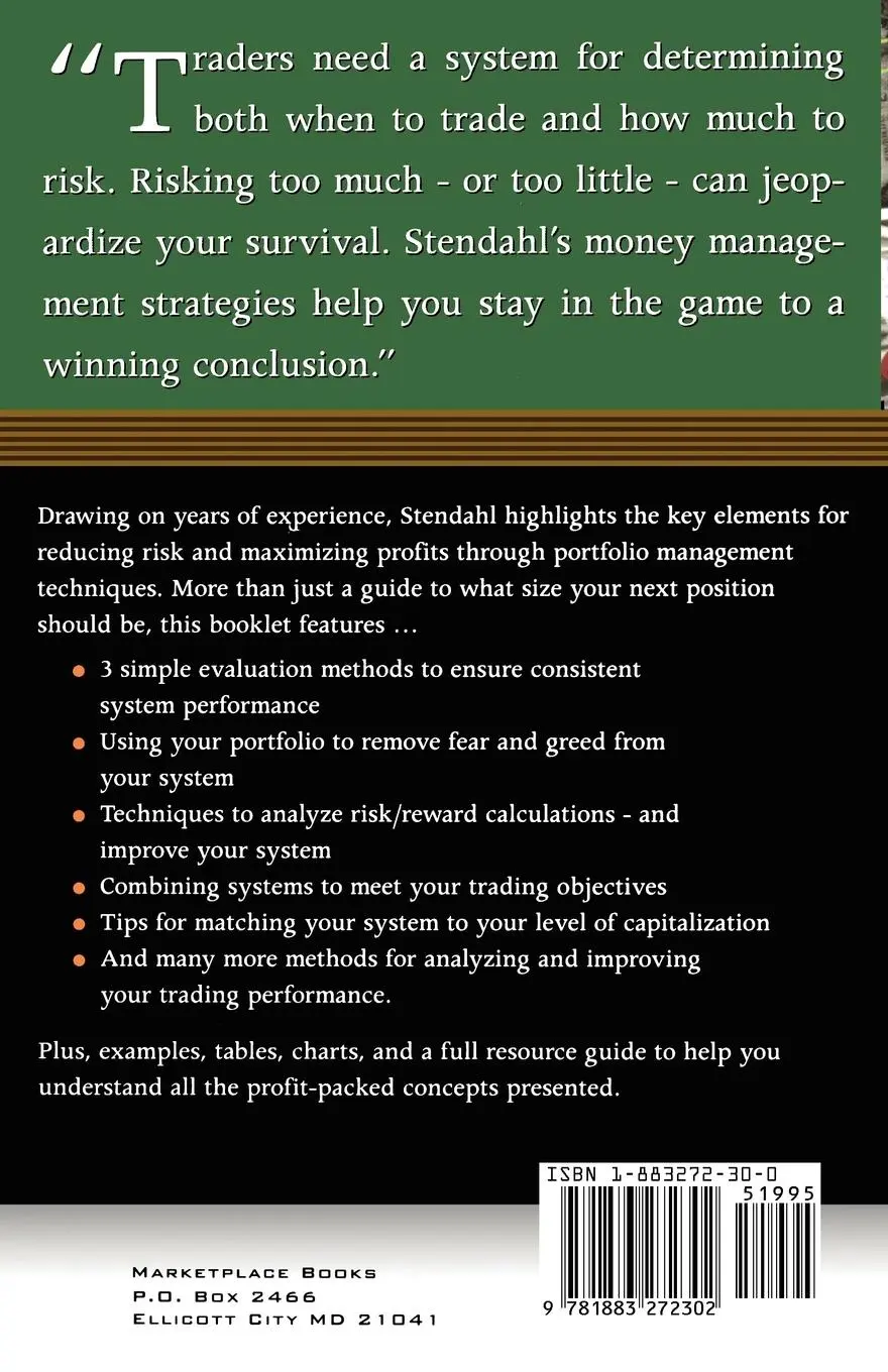 Rückseite: 9781883272302 | Profit Strategies: Unlocking Trading Performance with Money Management
