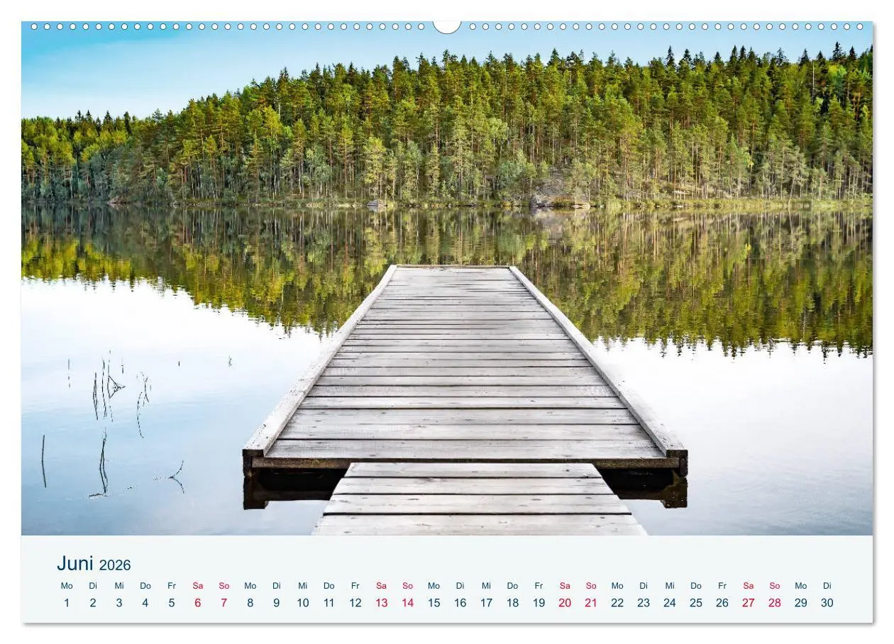 Bild: 9783457682302 | Finnland, Rund um Mikkeli (hochwertiger Premium Wandkalender 2026...