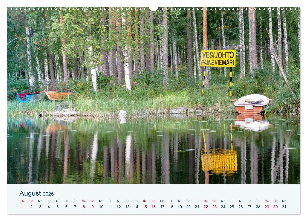 Bild: 9783457682302 | Finnland, Rund um Mikkeli (hochwertiger Premium Wandkalender 2026...