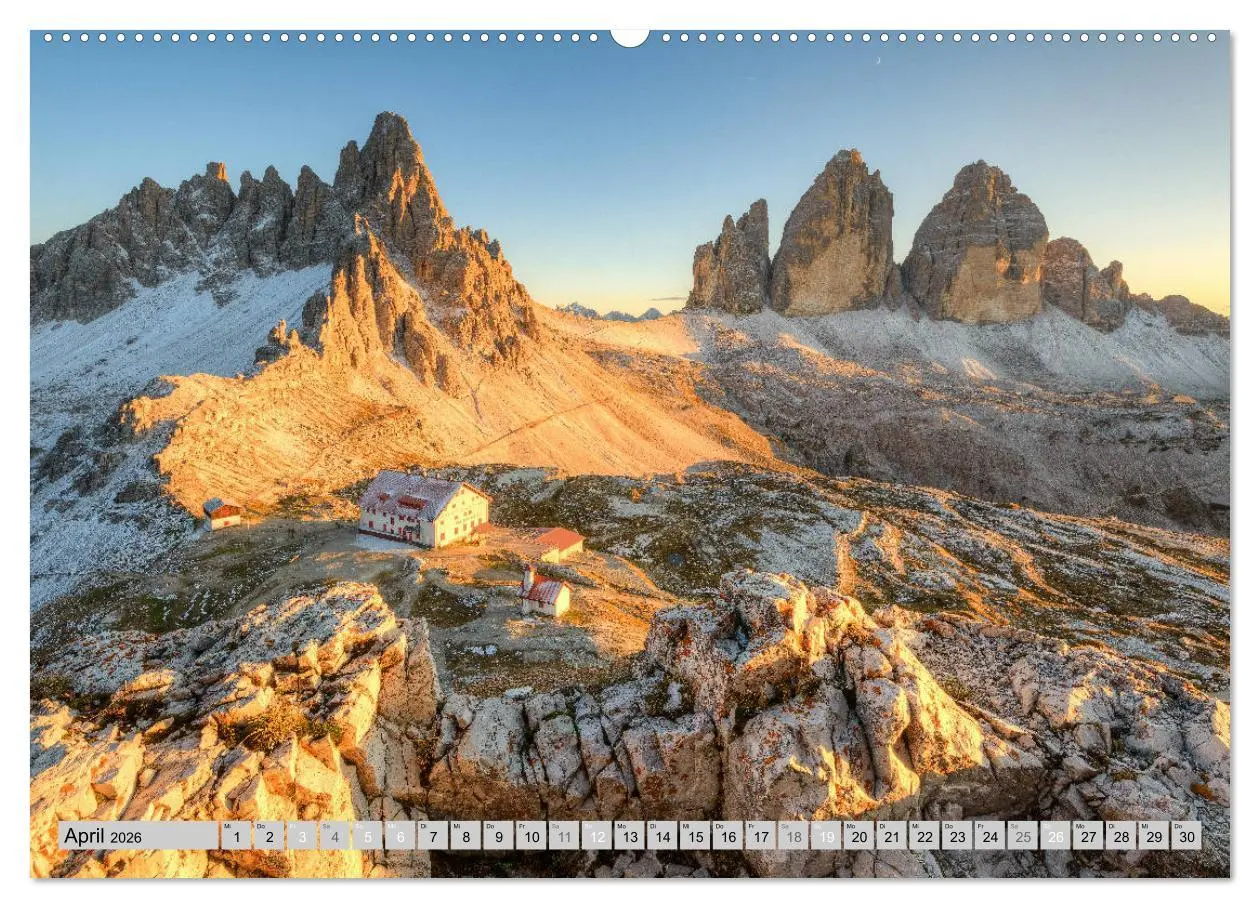 Bild: 9783457752302 | Wunderschöne Dolomiten (Wandkalender 2026 DIN A2 quer), CALVENDO...