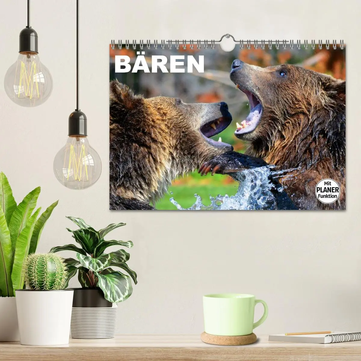Bild: 9783457992302 | Bären (Wandkalender 2026 DIN A4 quer), CALVENDO Monatskalender | 2026