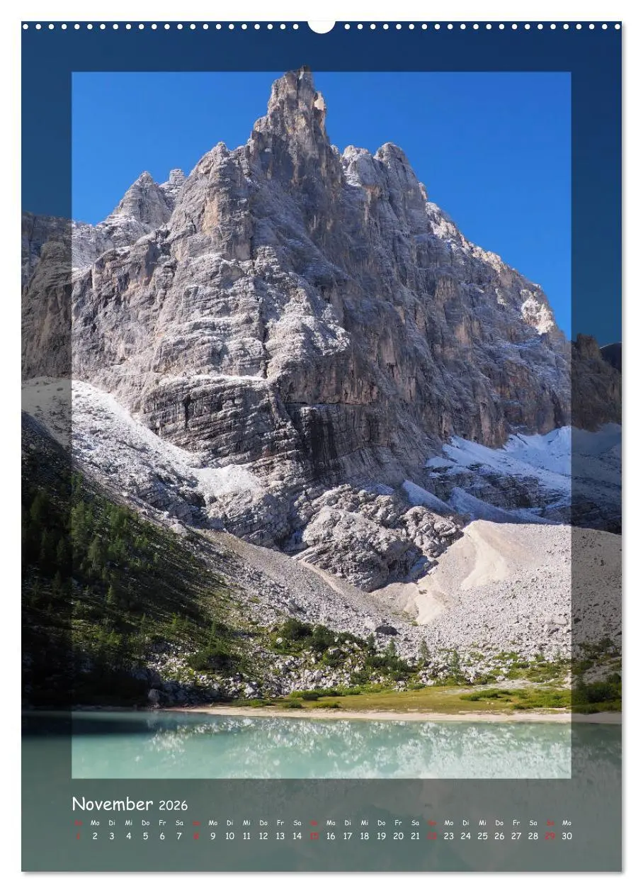 Bild: 9783516392302 | Bergwelten Wandkalender (Wandkalender 2026 DIN A2 hoch), CALVENDO...
