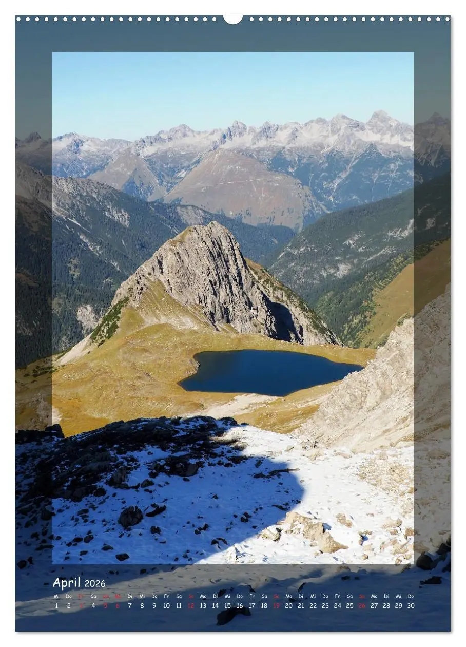 Bild: 9783516392302 | Bergwelten Wandkalender (Wandkalender 2026 DIN A2 hoch), CALVENDO...