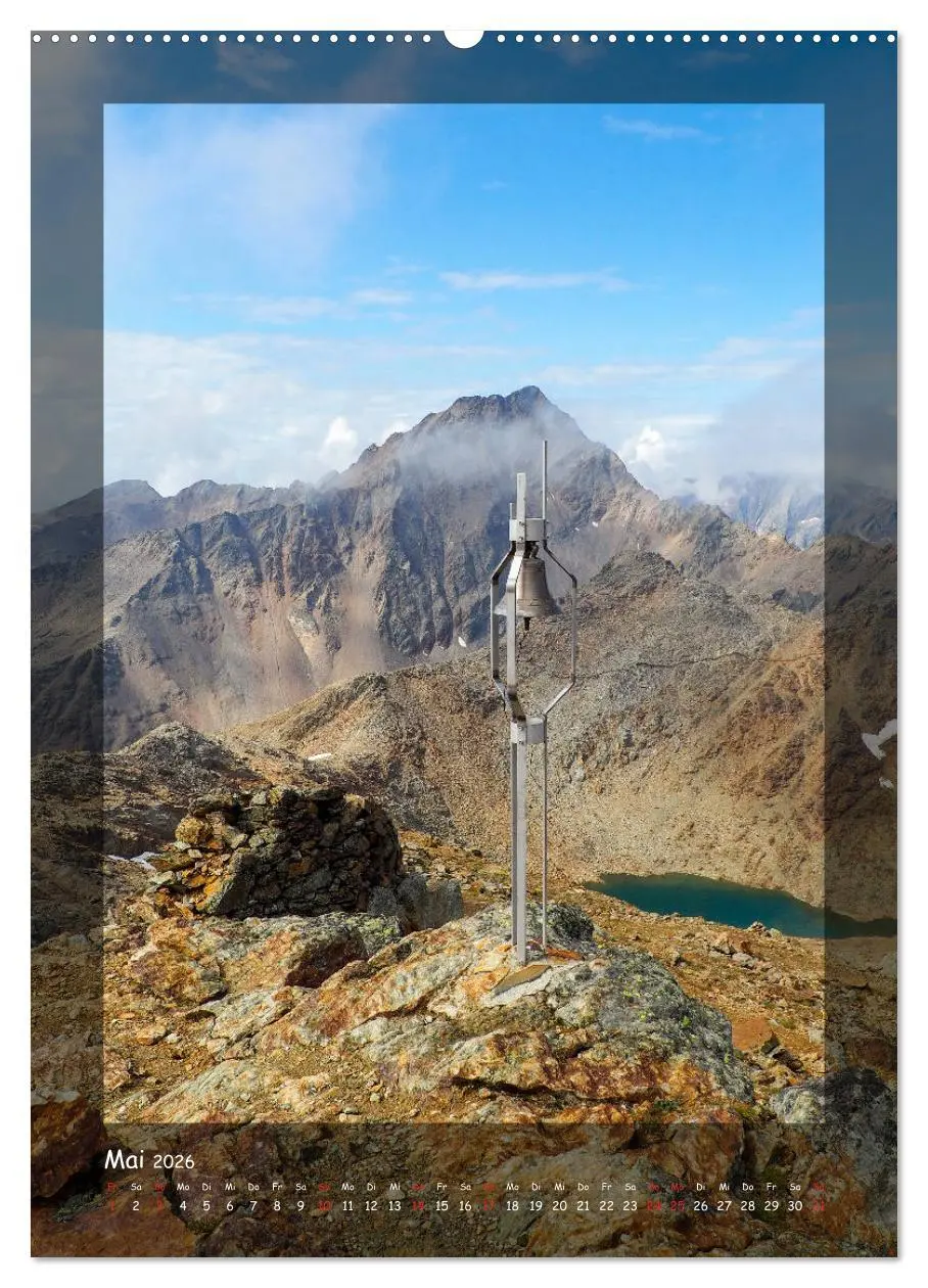 Bild: 9783516392302 | Bergwelten Wandkalender (Wandkalender 2026 DIN A2 hoch), CALVENDO...