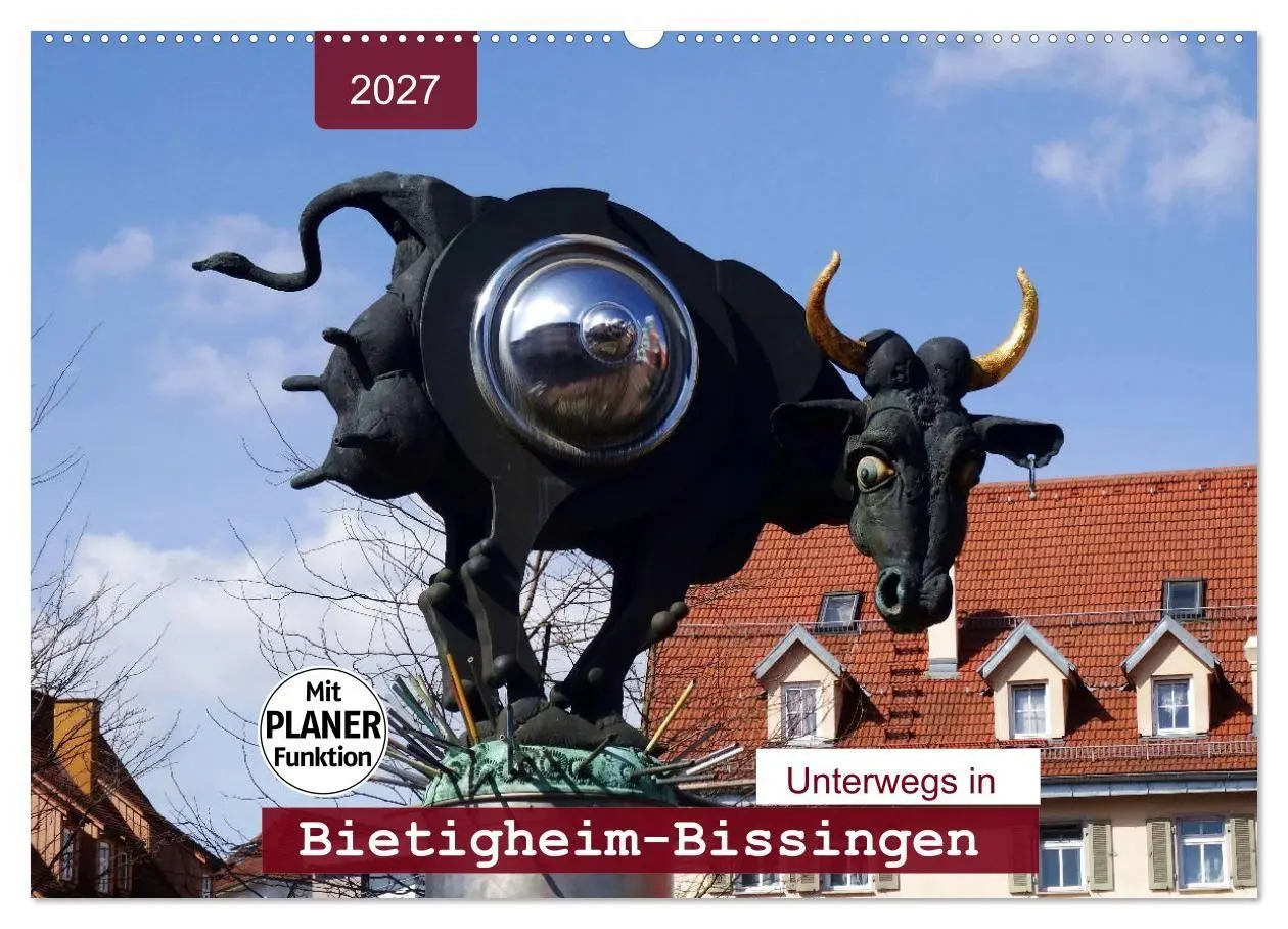 Cover: 9783569792302 | Unterwegs in Bietigheim-Bissingen (Wandkalender 2027 DIN A2 quer),...