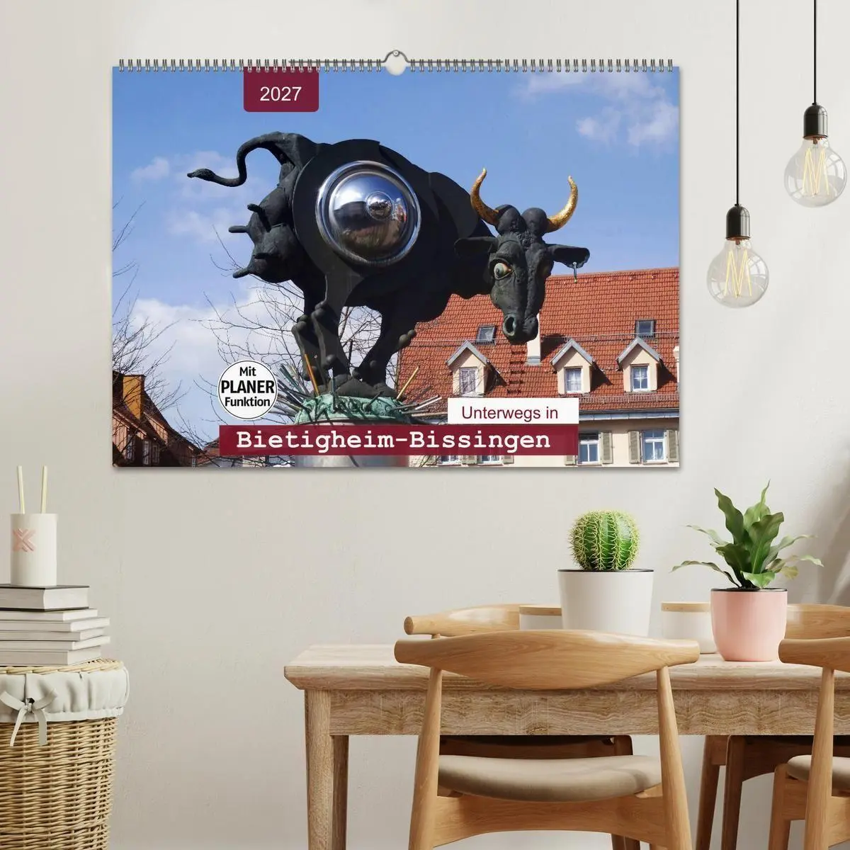 Bild: 9783569792302 | Unterwegs in Bietigheim-Bissingen (Wandkalender 2027 DIN A2 quer),...