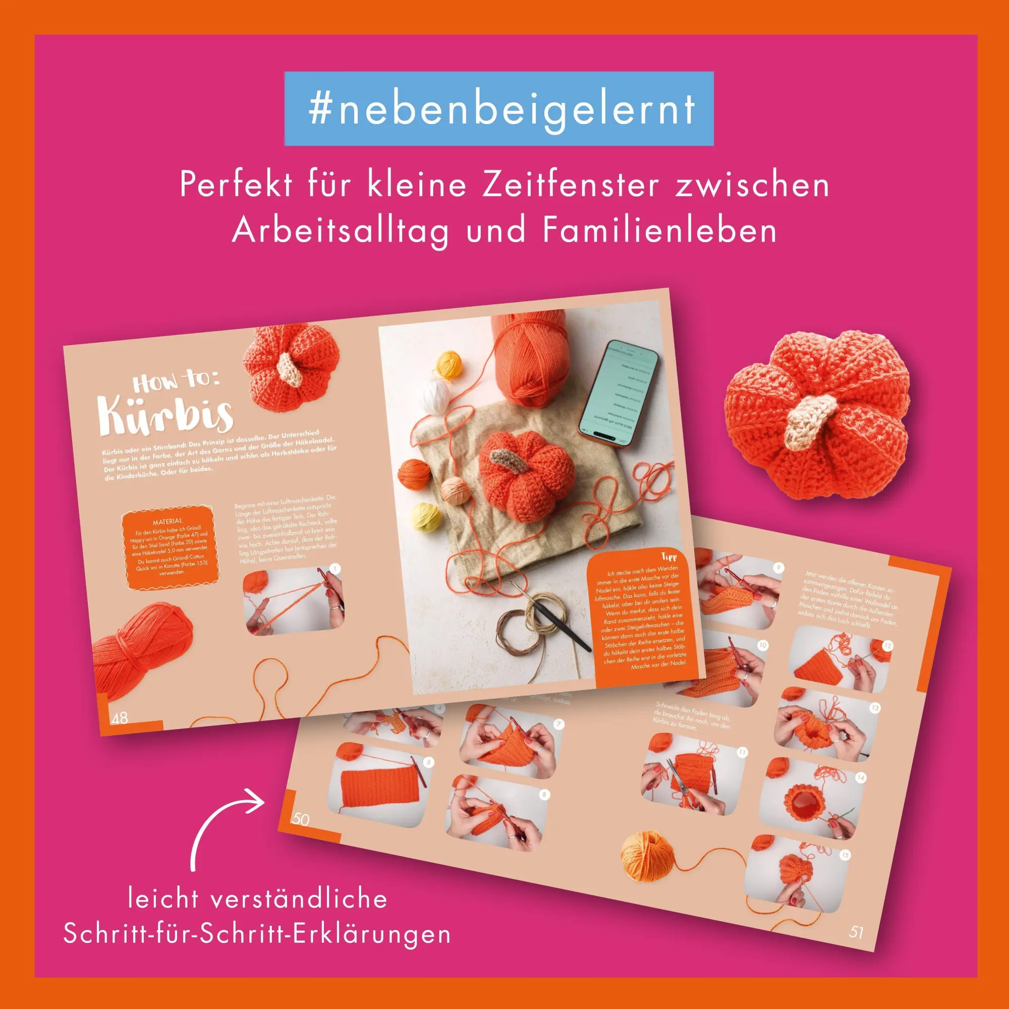 Bild: 9783735872302 | HOW TO: HÄKELN | Häkeln endlich begreifen mit @stefanieschmidts | Buch