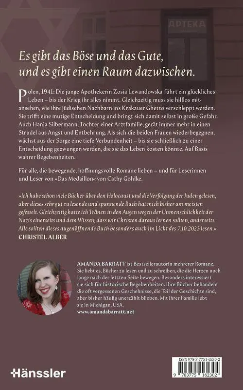 Bild: 9783775162302 | Die Apotheke der Hoffnung | Amanda Barratt | Buch | 448 S. | Deutsch