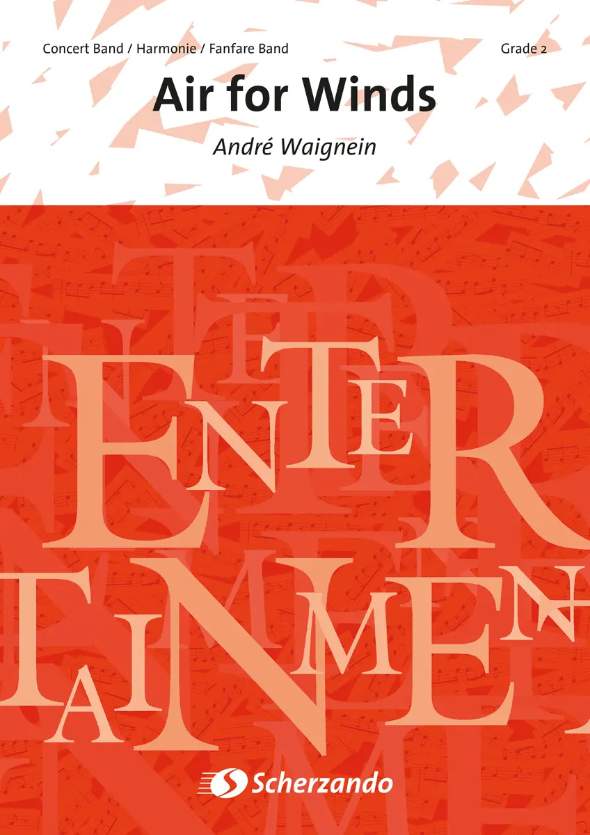 Cover: 9790035062302 | Air for Winds | André Waignein | Entertainment | Partitur | Scherzando