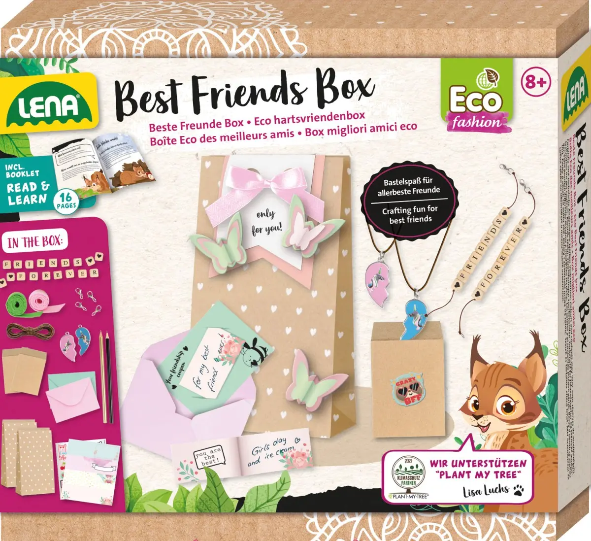 Cover: 4006942892402 | LENA 42833 - Eco Best Friends Box | 42833 | deutsch | 2022 | Simm