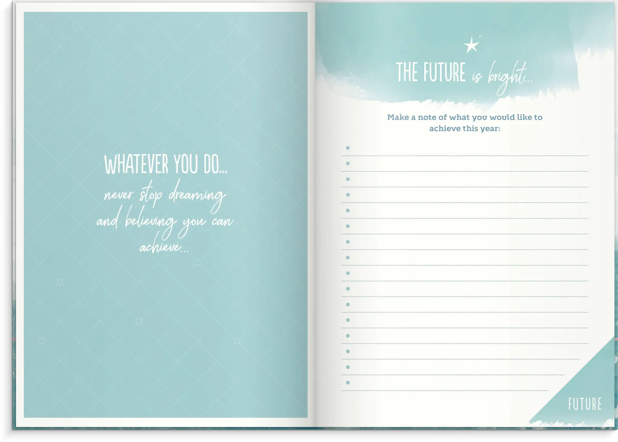 Bild: 7392620742402 | Burde This is my year | Terminplaner Undatiert mit Verschlussgummi