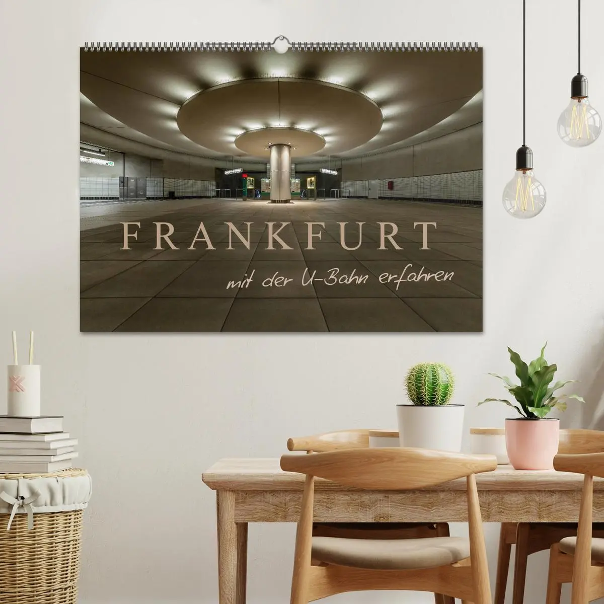 Bild: 9783457982402 | Frankfurt - mit der U-Bahn erfahren (Wandkalender 2026 DIN A2...