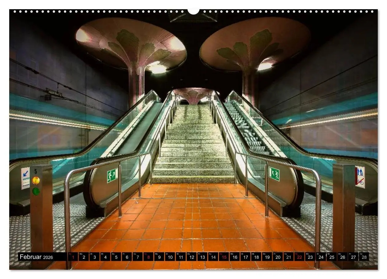 Bild: 9783457982402 | Frankfurt - mit der U-Bahn erfahren (Wandkalender 2026 DIN A2...