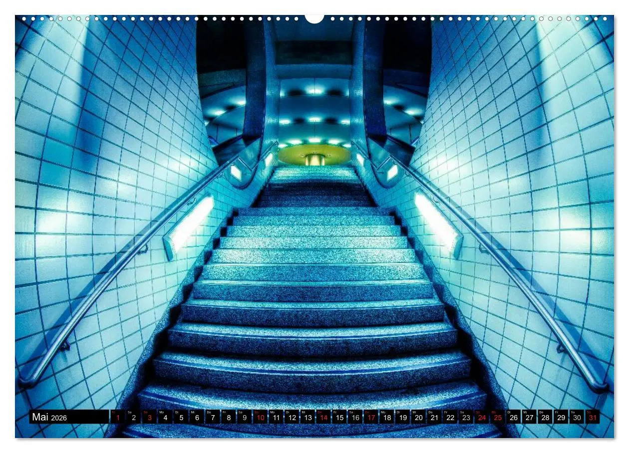 Bild: 9783457982402 | Frankfurt - mit der U-Bahn erfahren (Wandkalender 2026 DIN A2...