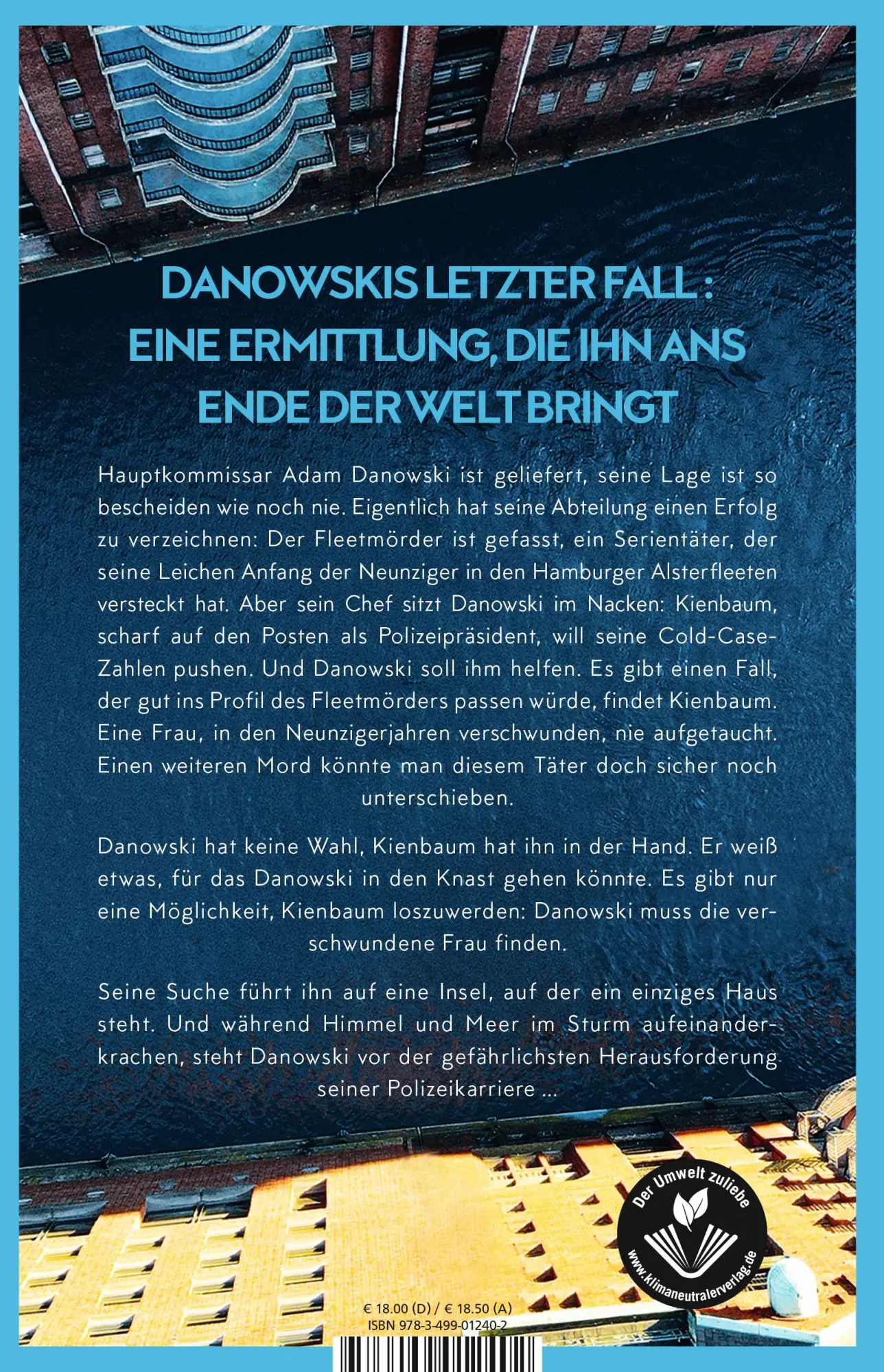 Rückseite: 9783499012402 | Danowski: Sturmkehre | ausgezeichnet als bester Kriminalroman | Buch