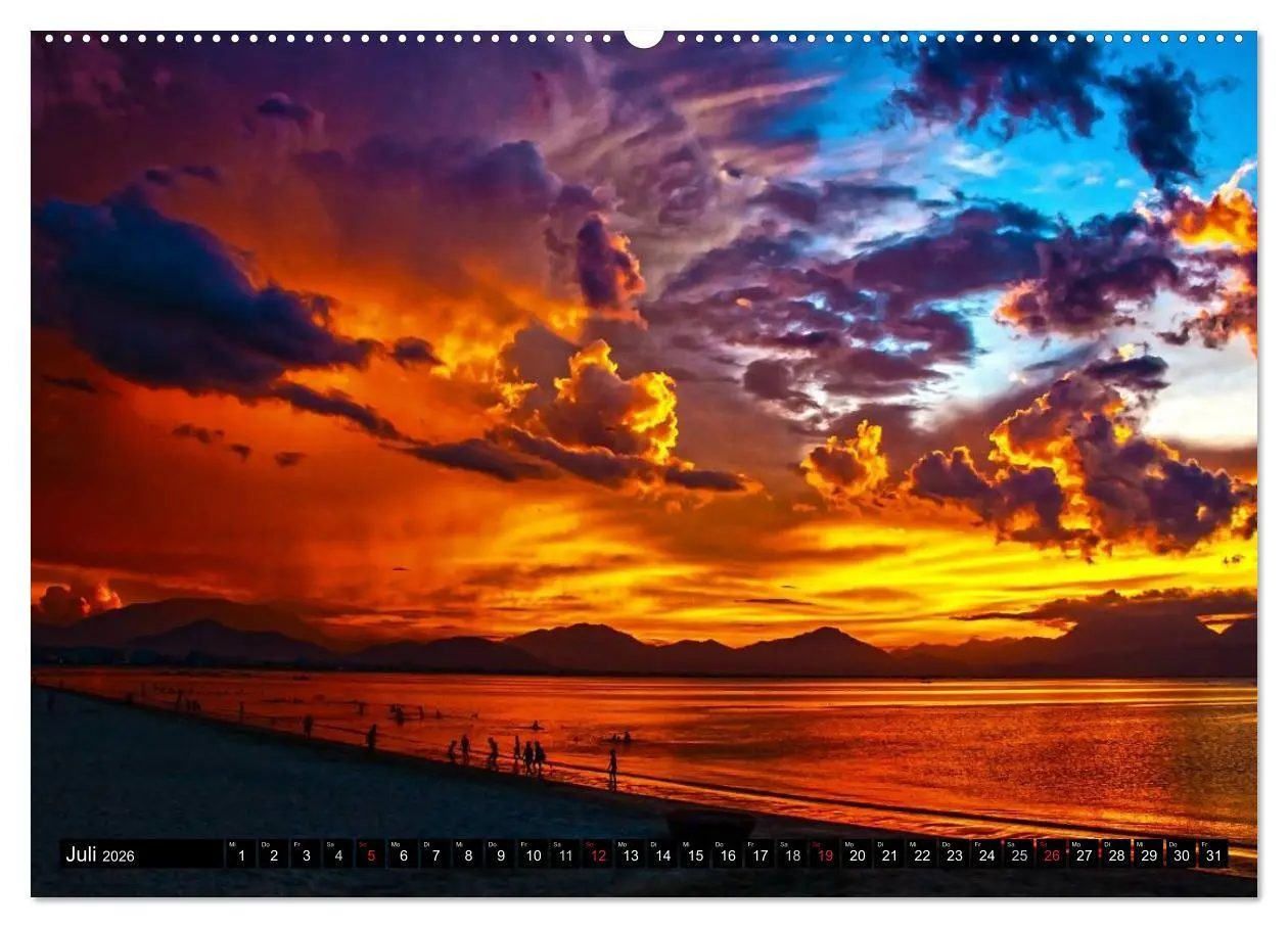 Bild: 9783516142402 | Sonnenuntergänge ¿ Traumhafte Farbspiele (Wandkalender 2026 DIN A2...