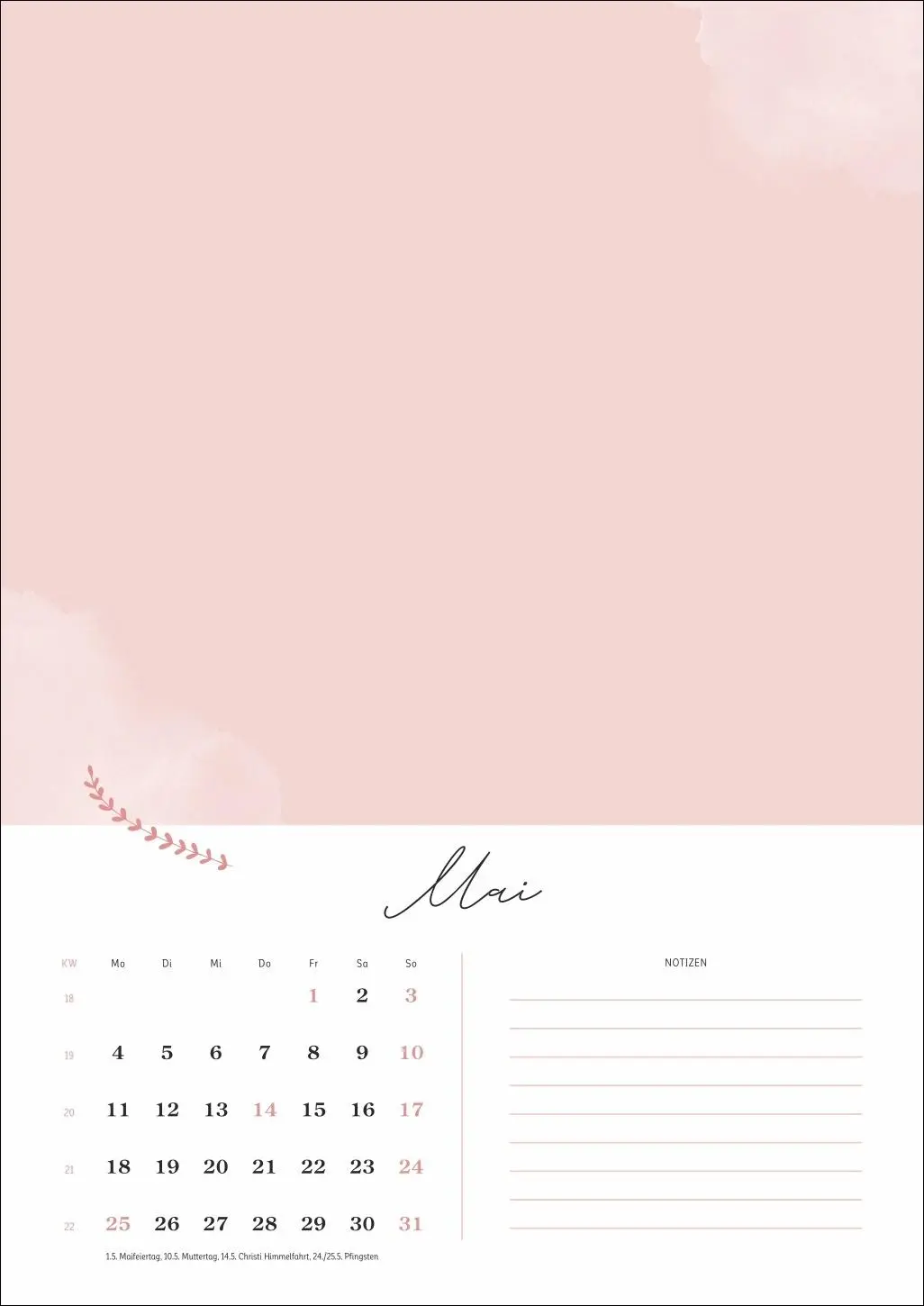 Bild: 9783756412402 | Kreativkalender Glücksmomente A4 2026 | Kalender | Spiralbindung