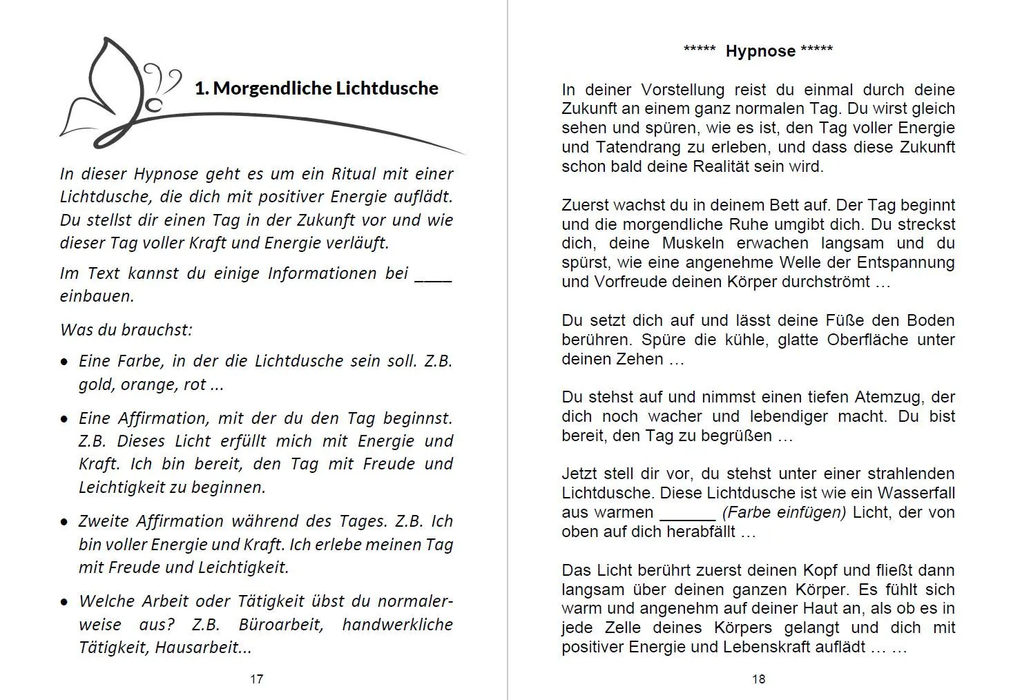Bild: 9783967382402 | Hypnosetexte zum Vorlesen und selber Zusammenstellen 9 | Schulze