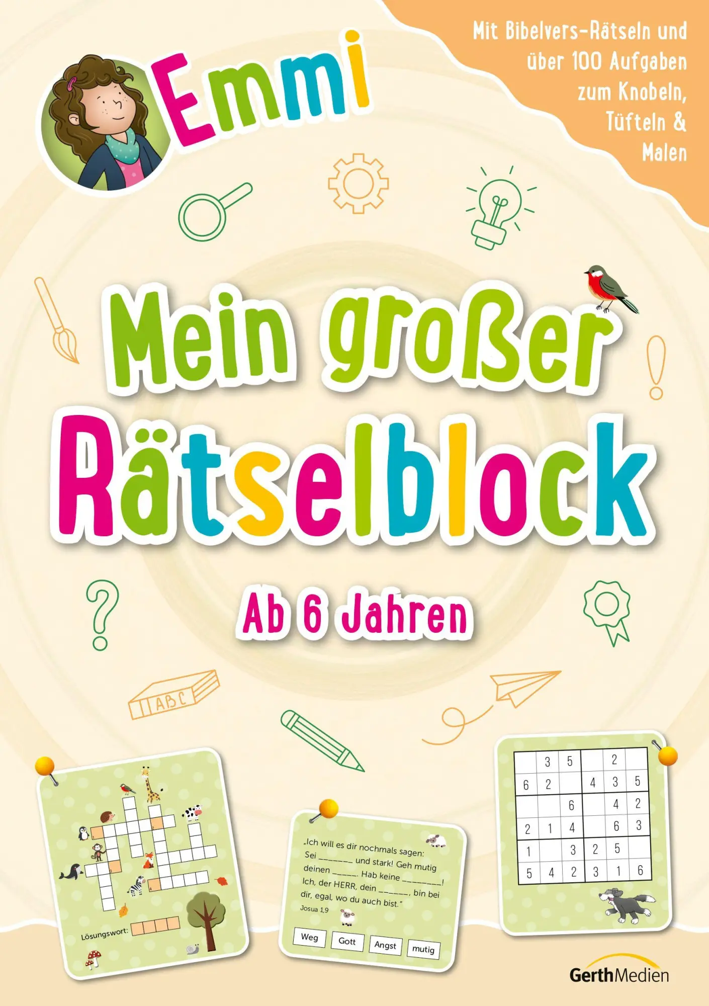 Cover: 9783986952402 | Mein großer Rätselblock | Lisa Janßen | Taschenbuch | 128 S. | Deutsch