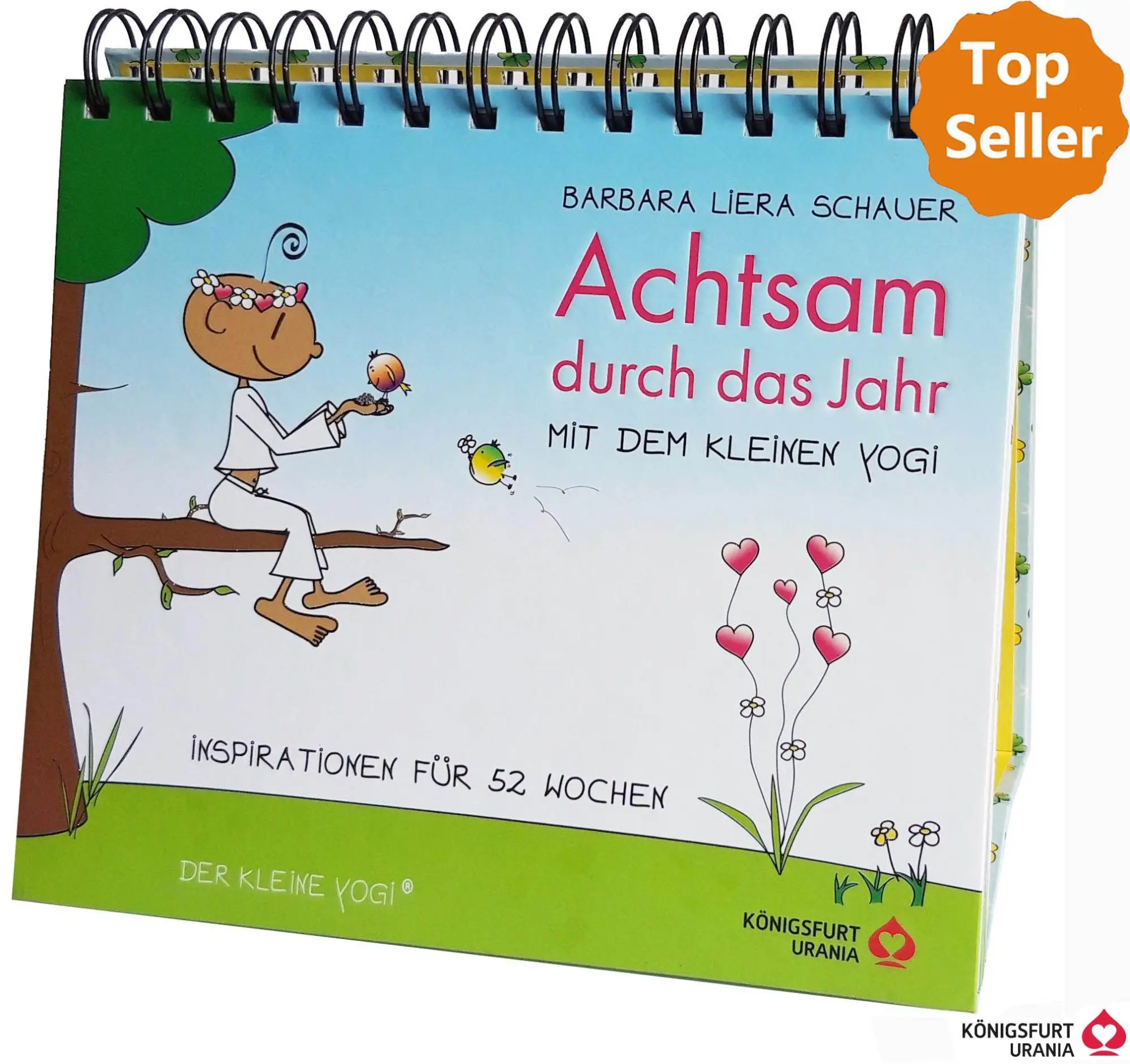 Cover: 4250375102502 | Achtsam durch das Jahr mit dem kleinen Yogi | Barbara Schauer | 56 S.