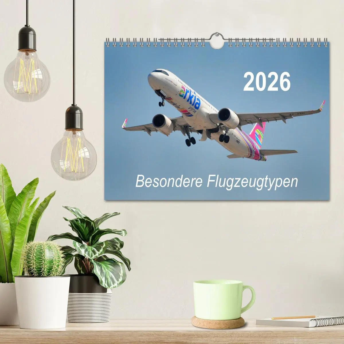 Bild: 9783457662502 | Besondere Flugzeugtypen (Wandkalender 2026 DIN A4 quer), CALVENDO...