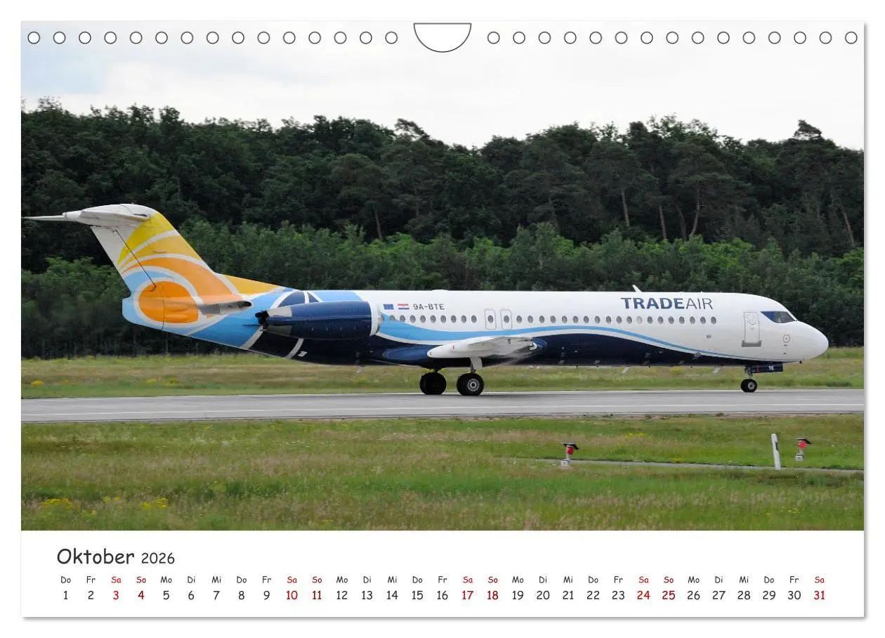 Bild: 9783457662502 | Besondere Flugzeugtypen (Wandkalender 2026 DIN A4 quer), CALVENDO...