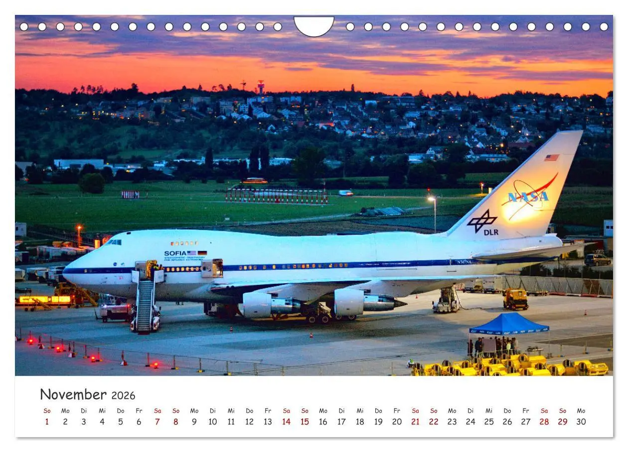 Bild: 9783457662502 | Besondere Flugzeugtypen (Wandkalender 2026 DIN A4 quer), CALVENDO...