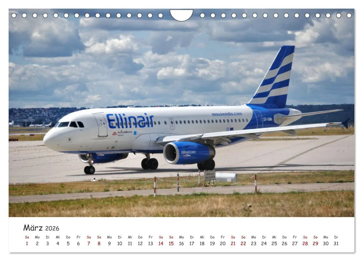 Bild: 9783457662502 | Besondere Flugzeugtypen (Wandkalender 2026 DIN A4 quer), CALVENDO...