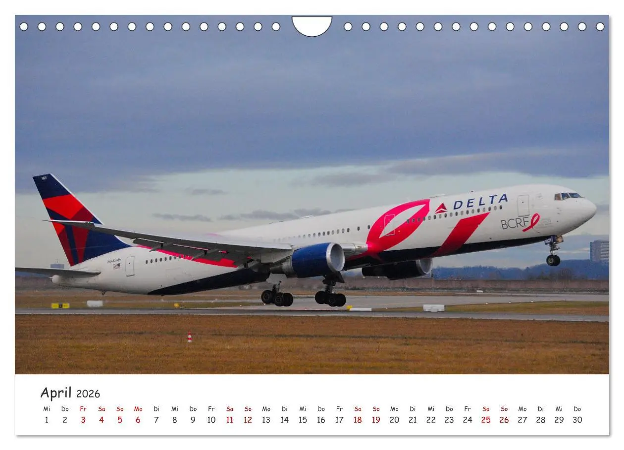 Bild: 9783457662502 | Besondere Flugzeugtypen (Wandkalender 2026 DIN A4 quer), CALVENDO...
